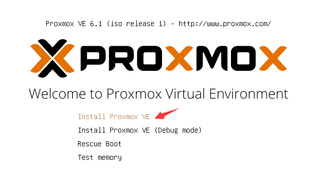Proxmox VE安装 教程